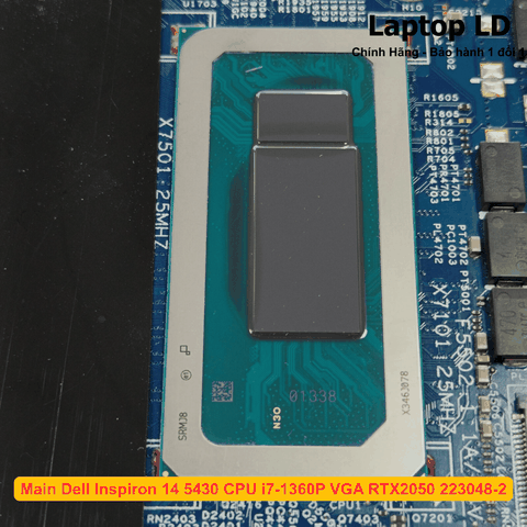 Chip Intel Core i7-1360P trên main Dell Inspiron 14 5430