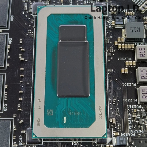 CPU Intel Core i7-13620H trên main Dell Alienware X14 R2