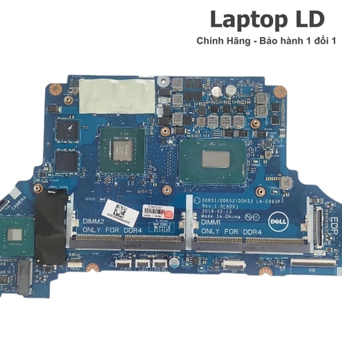 CPU i7-8750H trên main Dell G5 5587 7588