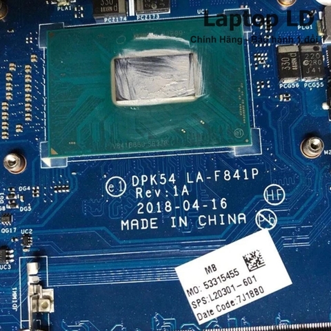 Main HP Pavilion 15-CX | CPU I7-8750H / GTX1050TI | LA-F841P