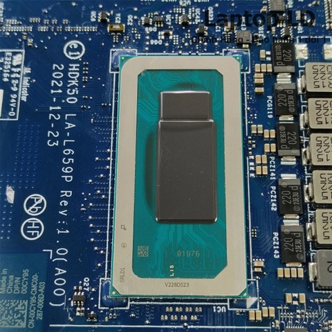 CPU Intel Core i9-12900H trên main Dell G16 7620