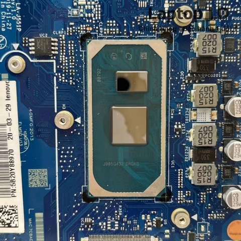CPU Intel Core i5-1035G1 trên main Lenovo IdeaPad 5-14IIL05 — Laptop LD