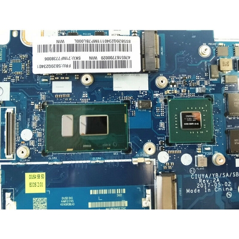 CPU Main Lenovo IdeaPad 320s-14IKB I5-8250U LA-E541P