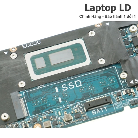 CPU Intel Core i7-10710U được tích hợp trên main laptop Dell XPS 13 7390