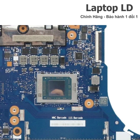 Cận cảnh CPU AMD Ryzen 5 5600H & khu vực chipset trên main Legion 5-17ACH6 NM-D601 — Laptop LD