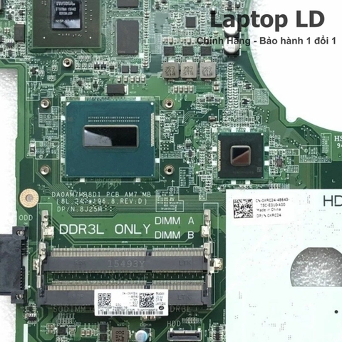CPU Intel Core i7-4710HQ được tích hợp trực tiếp trên mainboard Dell Inspiron 7447
