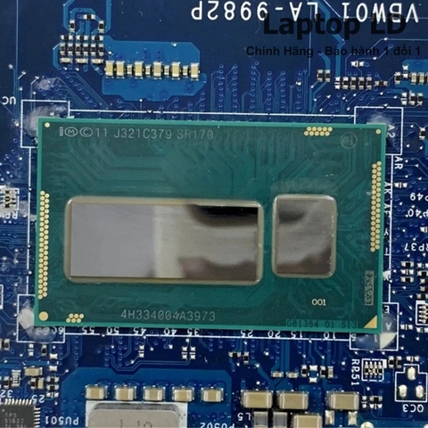 Bộ vi xử lý Intel Core i5-4200U tích hợp trên mainboard Dell Inspiron