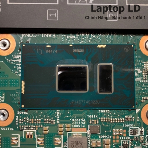 CPU Intel Core i7-7500U được tích hợp trực tiếp trên mainboard Dell Inspiron 17