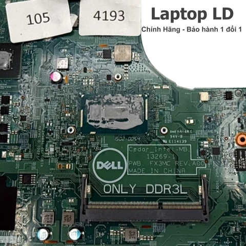CPU Intel Core i5-4210U được tích hợp trực tiếp trên mainboard Dell Inspiron