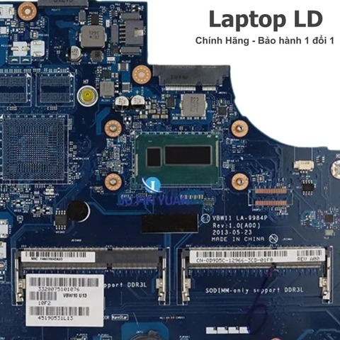 Bộ vi xử lý Intel Core i5-4200U được tích hợp trên mainboard Dell Inspiron 3737 5737
