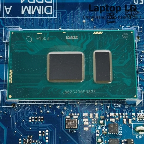 CPU Intel Core i5-7200U được tích hợp trên mainboard Dell Latitude 5280 5288