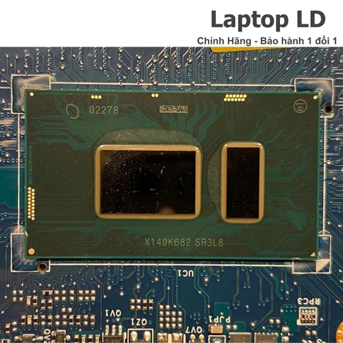 Bộ vi xử lý i7-8650U được tích hợp trực tiếp trên mainboard Dell LA-F401P
