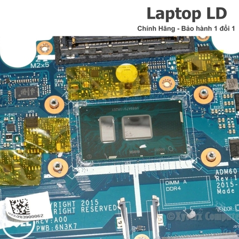 Bộ vi xử lý Intel Core i7-6600U được tích hợp trên mainboard Dell Latitude E5270