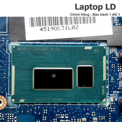 CPU Intel Core i5-4310U được tích hợp trực tiếp trên mainboard Dell LA-9832P