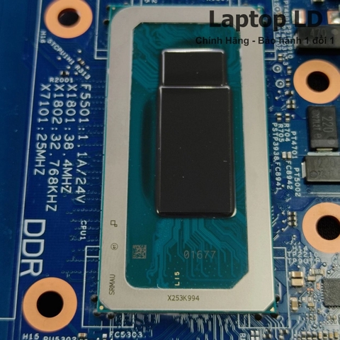 Bộ vi xử lý i7-12700H được tích hợp trực tiếp trên mainboard Dell mã 213226-1