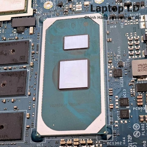 Bộ vi xử lý i7-1065G7 được tích hợp trực tiếp trên mainboard Dell mã LA-G172P