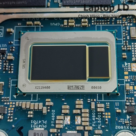 Bộ vi xử lý i7-1250U được tích hợp trực tiếp trên mainboard Dell mã 203095-1