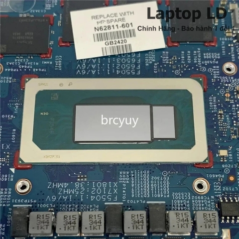 Bộ vi xử lý Intel Core i7-13700H được tích hợp trên mainboard HP mã 223140-1