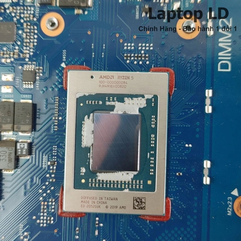 Bộ vi xử lý AMD Ryzen 5 4500U được tích hợp trực tiếp trên mainboard HP 6050A3154701