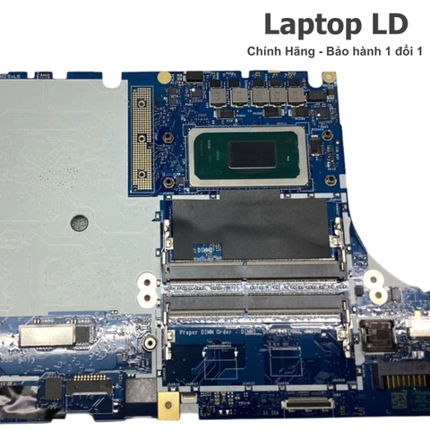 Bộ vi xử lý Intel Core i7-11850H được tích hợp trực tiếp trên mainboard HP LA-K772P