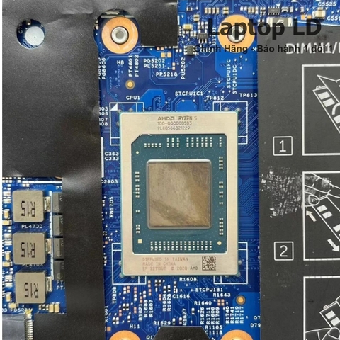 CPU AMD Ryzen 5 5625U trên main Dell Inspiron 7425 chính hãng