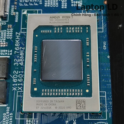 CPU AMD Ryzen 5 7530U trên main Dell Inspiron 16 5635/14 5435 mã 223095-1 — Laptop LD