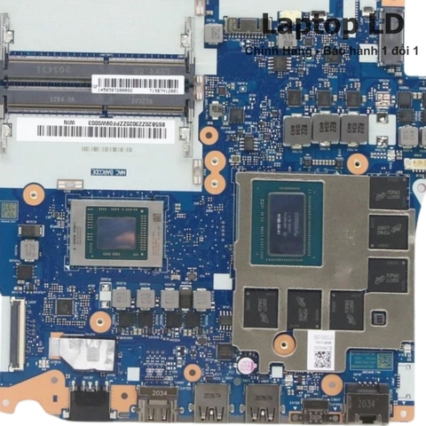 CPU Ryzen 7 4800H trên main Lenovo Legion 5P 15ARH05H