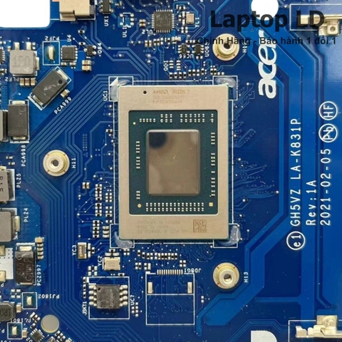 CPU Ryzen 7 5700U trên main Acer Aspire 7 A715-42G A715-43G