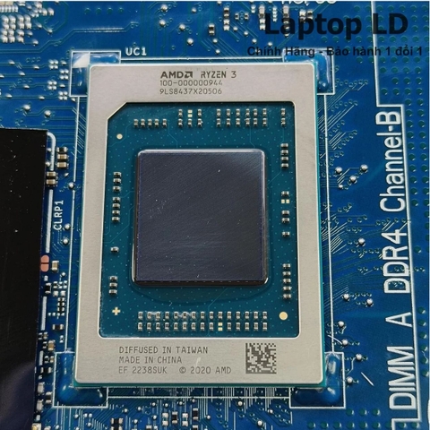 CPU AMD Ryzen 7 7730U trên main Dell Inspiron 14 3435/15 3535 mã LA-M36AP — Laptop LD