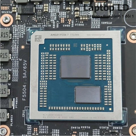 CPU Ryzen 9 7945HX trên main Dell Alienware M18 R1