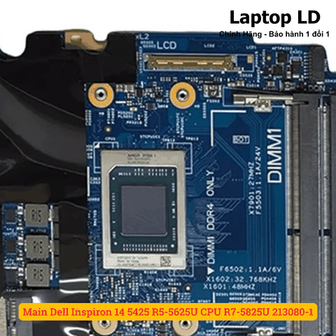 Chip AMD Ryzen 7 5825U trên main Dell Inspiron 14 5425