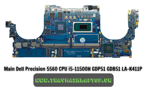 Main Dell Precision 5560 CPU i5-11500H GDP51 GDB51 LA-K411P