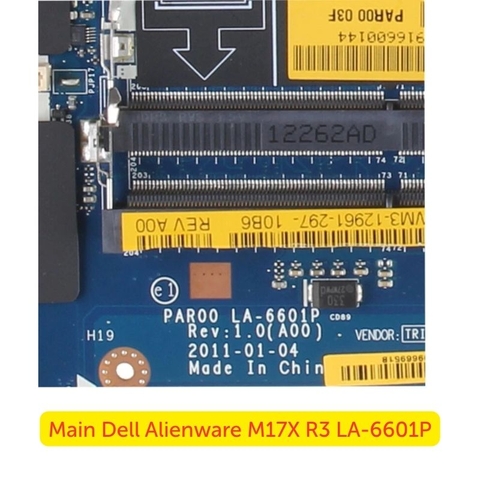 Main Dell Alienware M17X R3 LA-6601P chính hãng