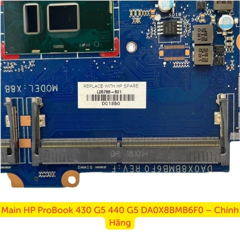 Bo mạch chủ HP ProBook 430/440 G5 DA0X8BMB6F0 chính hãng HP