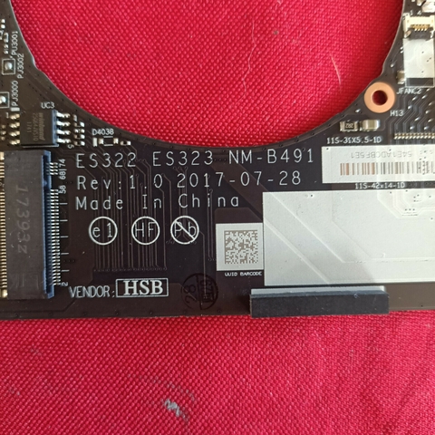 THAY Main Lenovo 720S-13IKB 8GB CPU I7-8550U NM-B491