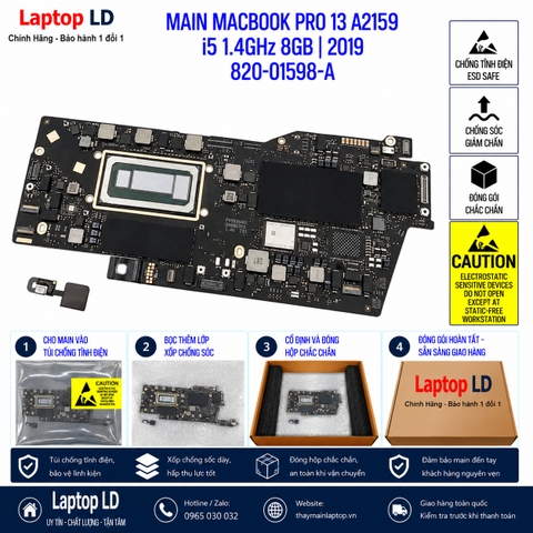 Main MacBook Pro 13 A2159 / i5 1.4GHz 8GB | 2019 820-01598-A