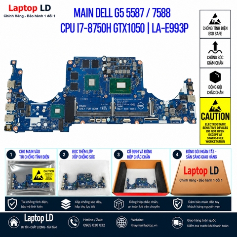 Gói hàng main Dell G5 5587 7588 mã LA-E993P trước khi gửi khách