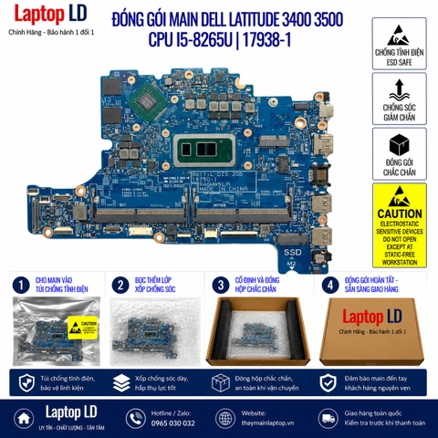 Gói hàng main Dell Latitude 3400 3500 mã 17938-1 trước khi gửi khách