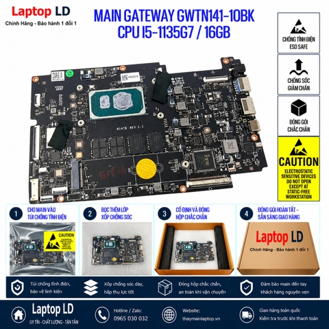 Gói hàng main Gateway GWTN141-10BK trước khi gửi khách