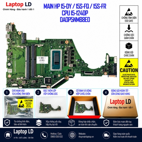 Gói hàng main HP 15-DY 15S-FQ 15S-FR mã DA0P5NMB8E0 trước khi gửi khách