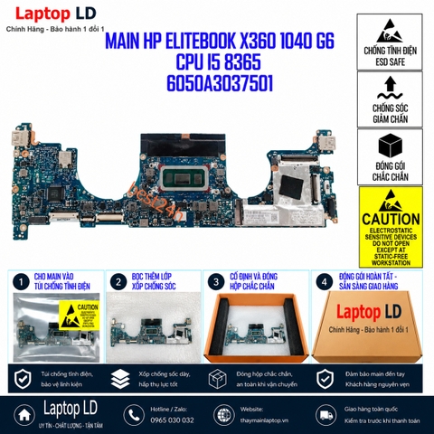 Gói hàng main HP EliteBook x360 1040 G6 mã 6050A3037501 trước khi gửi khách