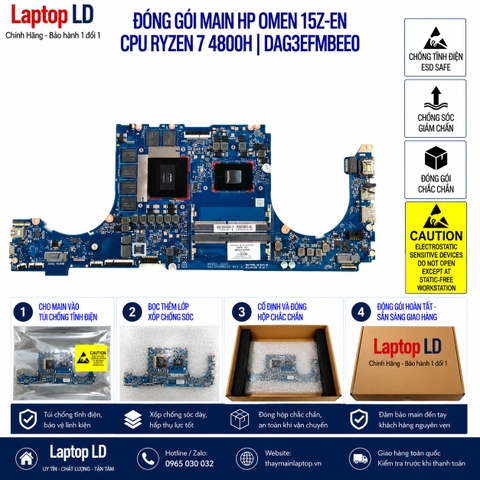 Gói hàng main HP OMEN 15Z-EN mã DAG3EFMBEE0 trước khi gửi khách