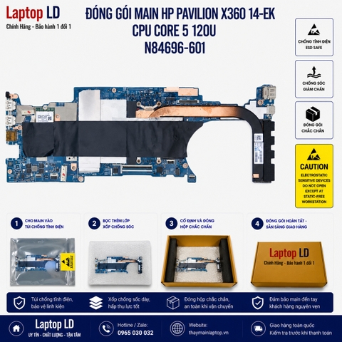 Gói hàng main HP Pavilion x360 14-EK mã N84696-601 trước khi gửi khách