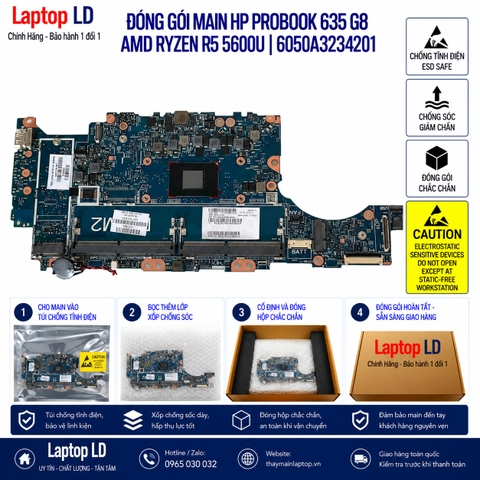 Main HP ProBook 635 G8 | AMD Ryzen R5 5600U | 6050A3234201