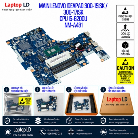 Gói hàng main Lenovo IdeaPad 300-15ISK 300-17ISK mã NM-A481 trước khi gửi khách