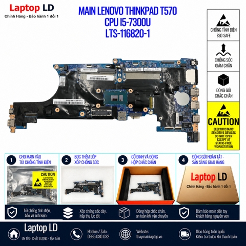 Gói hàng main Lenovo ThinkPad T570 mã LTS-116820-1 trước khi gửi khách