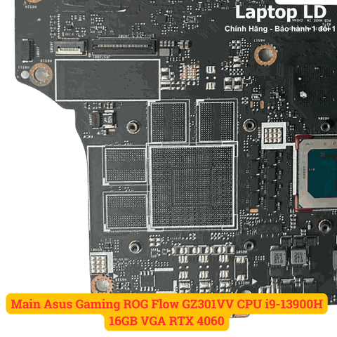 IC nguồn trên mainboard Asus ROG Flow GZ301VV CPU i9-13900H RAM 16GB