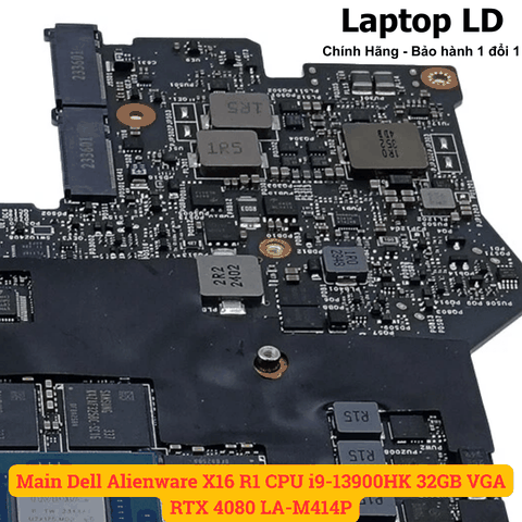 IC nguồn trên mainboard Dell Alienware X16 R1 mã LA-M414P CPU i9-13900HK