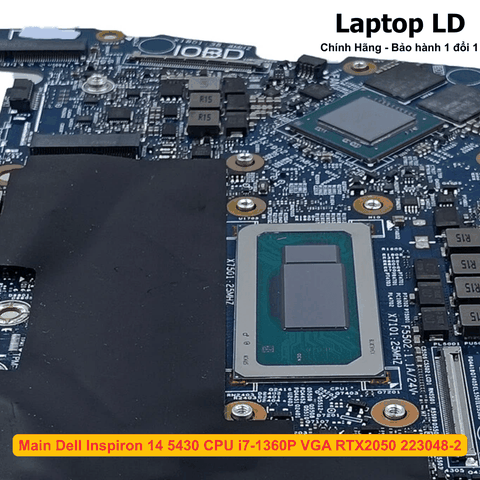 IC nguồn và chipset trên main Dell Inspiron 14 5430 223048-2 CPU i7-1360P
