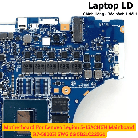 IC nguồn trên mainboard Lenovo Legion 5-15ACH6H mã SWG 5B21C22564 CPU R7-5800H